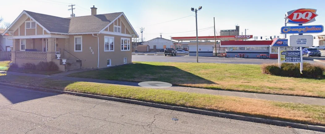 Front of the Joe Hoene Realty Team office at 206 South Vine Street in Seymour